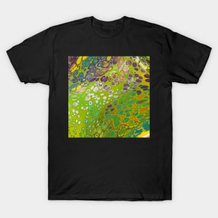 Lizard Skin, Acrylic Organic Textures - WelshDesignsTP001 T-Shirt